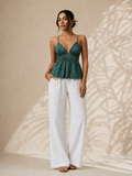 Top Estampado Esmeralda