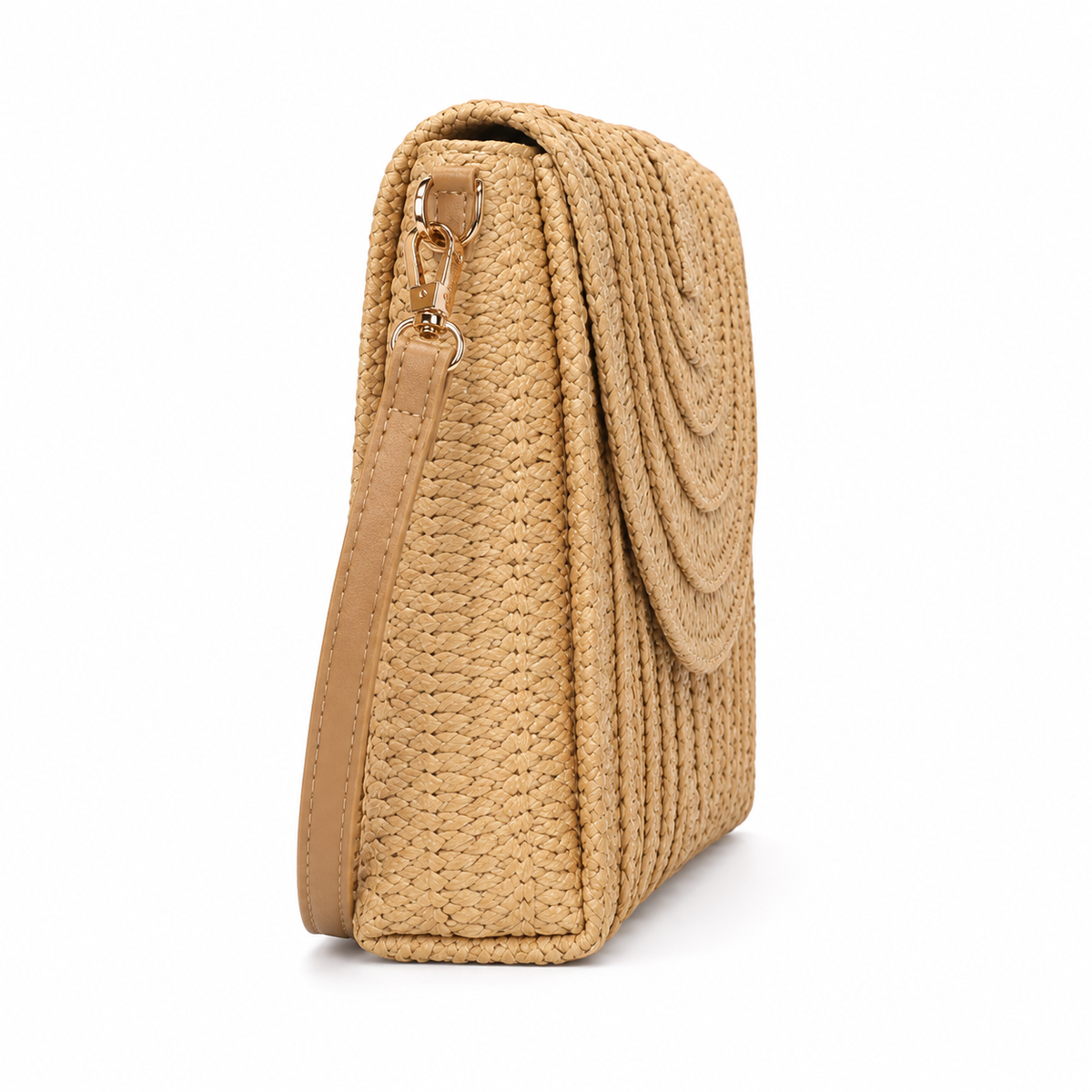 Bolsa Clutch de Palha Aurora