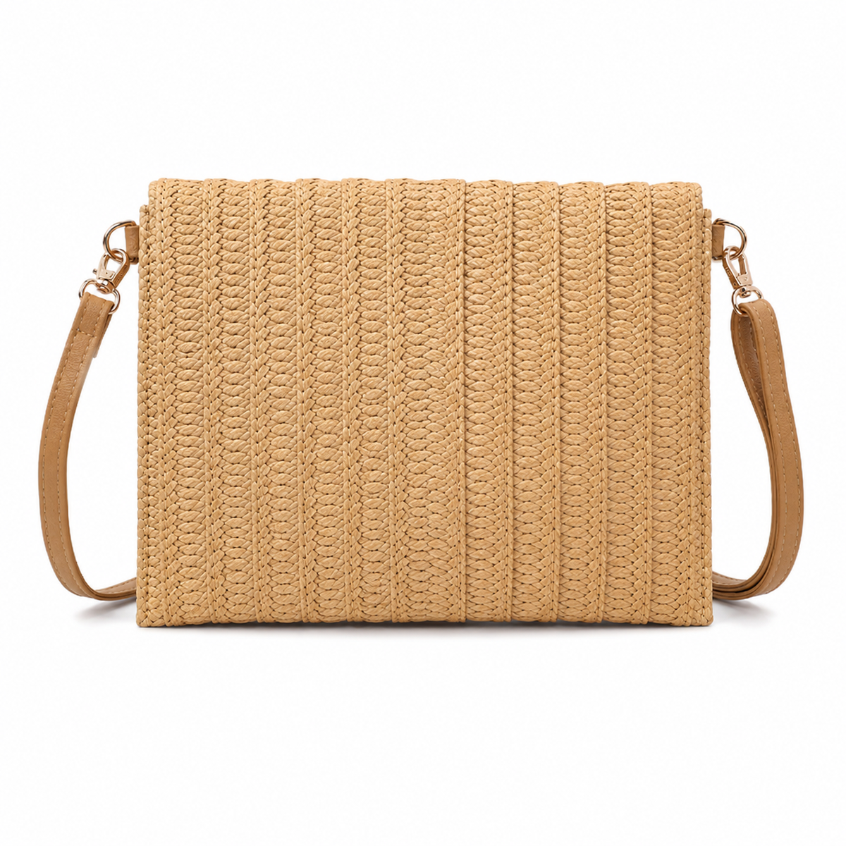 Bolsa Clutch de Palha Aurora