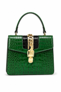 Bolsa Crossbody Croco Saint-Tropez